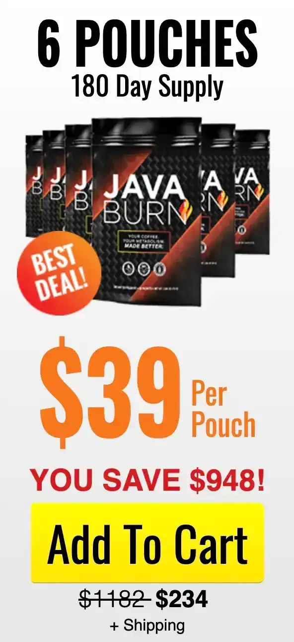 6 pouch Java-Burn